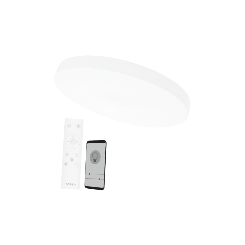 Gaismeklis LED BOSTON 2x36W 3000-6500K 600x50mm | Elektriķis