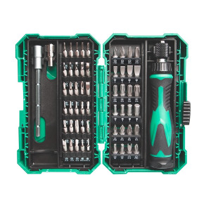 Skrūvgriežu un uzgaļu komplekts 57 gab SD-9857M Pro'sKit | Elektriķis