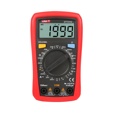 Multimetrs UT131C ar temperatūras mērīšanu, CAT II 250 V | Elektriķis