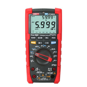 Multimetrs UT195DS, IP65, 600 V, 20 A, True RMS | Elektriķis