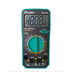 Digitālais multimetrs Pro'sKit TRMS 1000V AC/DC 10A 200MΩ | Elektriķis