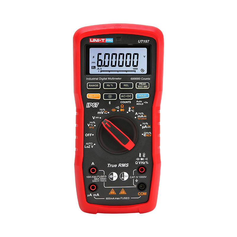Digitālais multimetra UT197 1000V 10A IP67 | Elektriķis