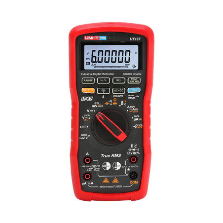Digitālais multimetra UT197 1000V 10A IP67 | Elektriķis