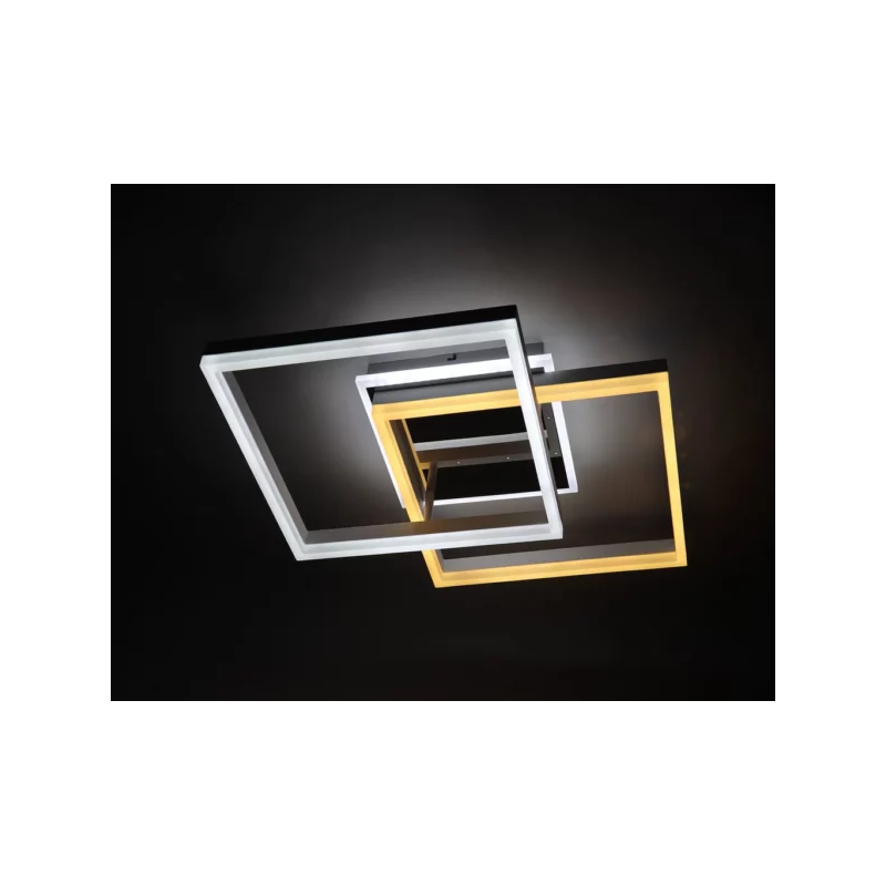 Griestu LED lustra BALTIK GAISMA 92W 2700-6400K 48x48x13 cm | Elektriķis