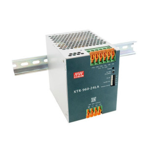 AC/DC 960W 3fāžu DIN sliedes 24V 40A barošanas avots | Elektriķis