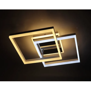 Griestu LED lustra BALTIK GAISMA 92W 2700-6400K 48x48x13 cm | Elektriķis