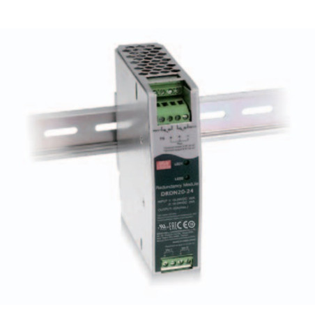 Rezerves modulis DIN-Rail 12V 0-20A | Elektriķis