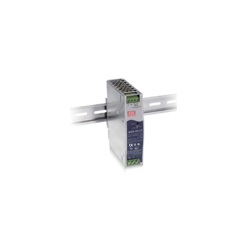 Power supply MEAN WELL 24V 2.5A 60W DIN rail