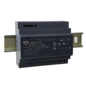 DIN sliežu barošanas bloks 24V 6,25A 150W, 105x90x54.5 mm | Elektriķis