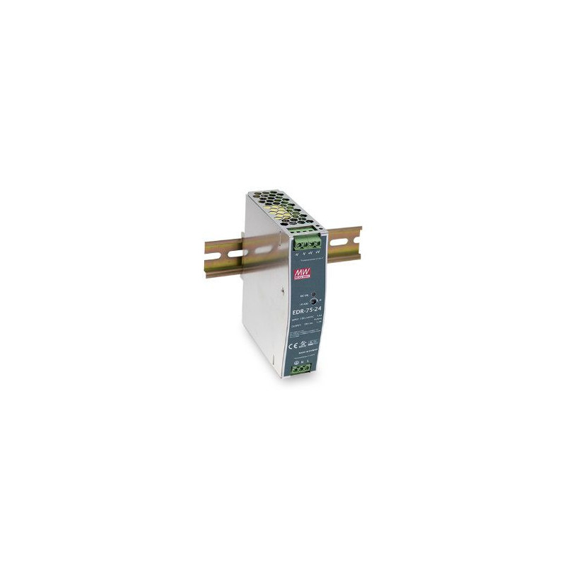 Impulsu barošanas bloks 24V 3.2A MEAN WELL 32x125mm | Elektriķis