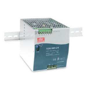 Impulsu barošanas bloks 48V 20A MEAN WELL DIN sliedei | Elektriķis