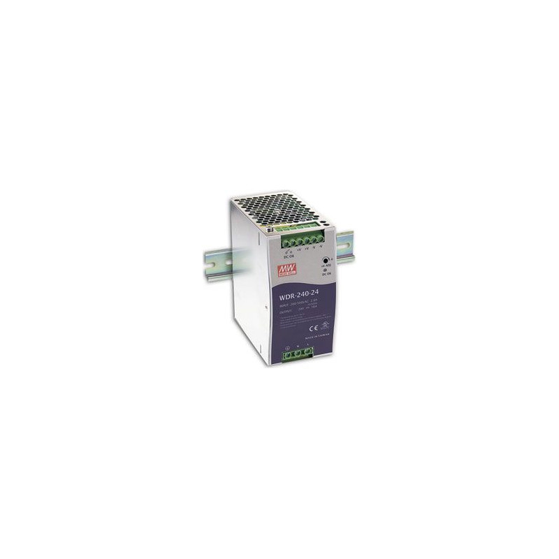 Impulse power supply 48V 5A Mean Well DIN 63x125x113