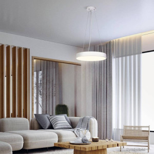 Piekaramā lampa Optonica OT2-A2 balta plastmasas | Elektriķis
