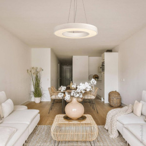 LED griestu lampa 36W 4500K IP20 balta | Elektriķis