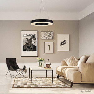 LED griestu gaismeklis PD36-A2 36W 3000K melns | Elektriķis