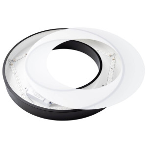 LED griestu gaismeklis PD36-A2 36W 3000K melns | Elektriķis