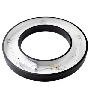 LED griestu gaismeklis PD36-A2 36W 3000K melns | Elektriķis