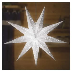 Iekarama Ziemassvētku papīra zvaigzne 60 cm, 230V, IP20 | Elektriķis