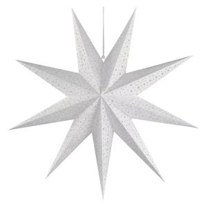 Iekarama Ziemassvētku papīra zvaigzne 60 cm, 230V, IP20 | Elektriķis