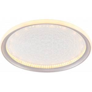 LED ceiling light 42W CCT silver, 400x100 mm