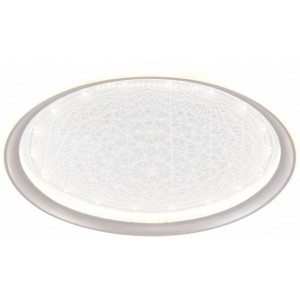 LED ceiling light 42W CCT silver, 400x100 mm