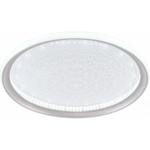 LED ceiling light 42W CCT silver, 400x100 mm