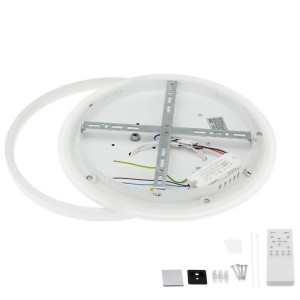 LED griestu lampas 54W, 220-240V, IP20, ar tālvadību | Elektriķis