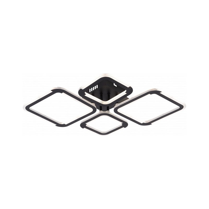 LED griestu lampa 50W, 3000-6000K, IP20, melna | Elektriķis