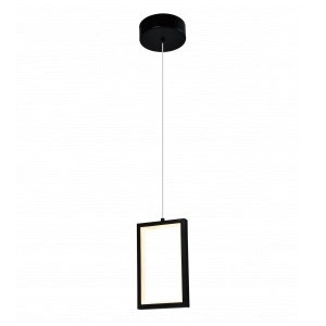 LED pendant lamp, 4W, 3000K, AC175-265V, IP20, sand black