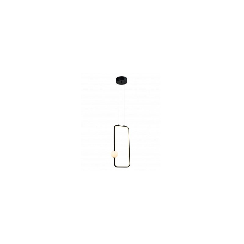 LED piekaramā lampa 15W 3000K IP20, smilšmelna melna | Elektriķis
