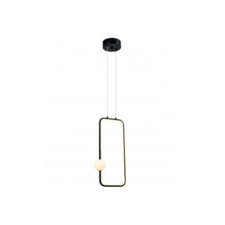 LED piekaramā lampa 15W 3000K IP20, smilšmelna melna | Elektriķis