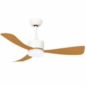 LED ventilatora griestu gaismeklis 18W 3CCT ar tālvadību | Elektriķis
