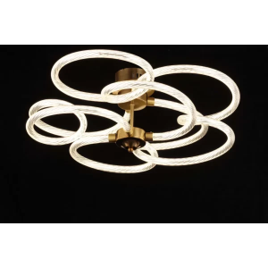 Gaismeklis LED lustra BALTIK GAISMA, 168W, 4000K, 13104lm, 58 x 23 cm